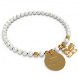 Bracciale Donna 10 Buoni Propositi Bon Bon Amiche Più Di Prima B5117GO/WT