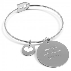 Bracciale Donna 10 Buoni Propositi Bangle Secret Più Tempo Per Noi B5143