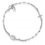 Amen Rosenkranz Armband aus Silber mit Zirkonia BROBZ3 kaufen
