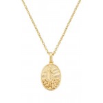 Image of the Amen Our Lady of Fatima Medal Necklace for ladies CLFAGP