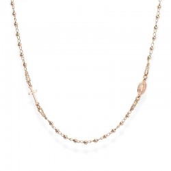 Amen Rosenkranz Kette aus Silber CROR3