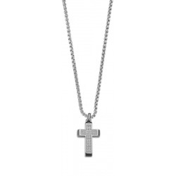 Image of the Boccadamo Man mens Necklace AGR233 Cross