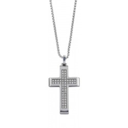 Image of the Boccadamo Man mens Necklace AGR234 Cross