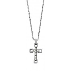 Image of the Boccadamo Man mens Necklace AGR235 Cross