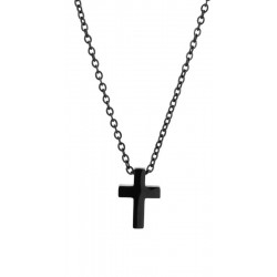 Image of the Boccadamo Man mens Necklace AGR250N Cross