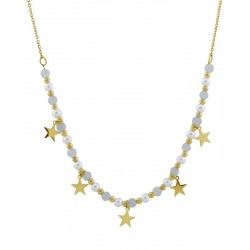 Image of the Boccadamo Luminosa Womens Necklace LM/GR10 Stars