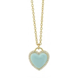 Image of the Boccadamo Mira Womens Necklace MR/GR03 Heart