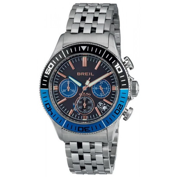 Купить Breil Мужские Часы Manta 1970 TW1820 Солнечный Хронограф