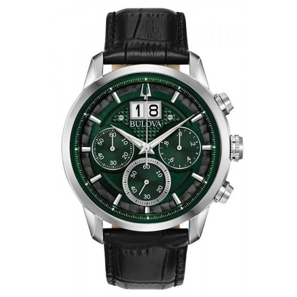 Купить Bulova Мужские Часы Sutton Classic 96B310 Кварцевый Хронограф