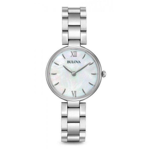 Купить Bulova Женские Часы Dress 96L229 Перламутр Quartz