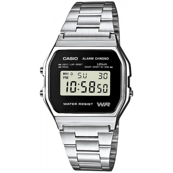 Buy Casio Vintage Unisex Watch A158WEA-1EF