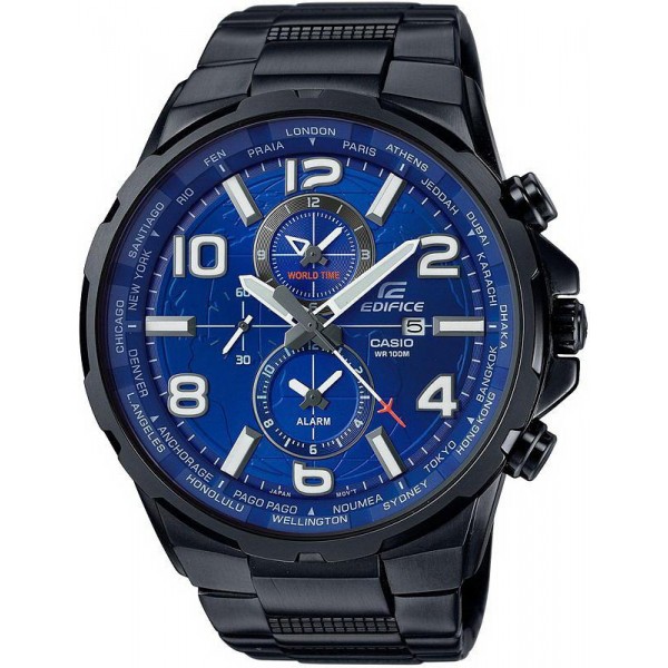 Casio Edifice Herrenuhr EFR-302BK-2AVUEF Multifunktions kaufen