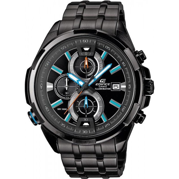 Купить Casio Edifice Мужские Часы EFR-536BK-1A2VEF Хронограф