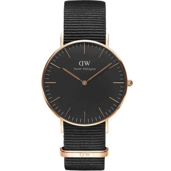 Купить Daniel Wellington Унисекс Часы Classic Black Cornwall 36MM DW00100150