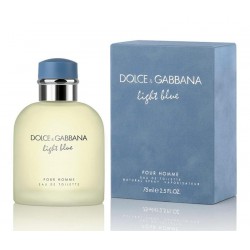 Perfume Hombre Dolce & Gabbana Light Blue Eau de Toilette EDT 75 ml