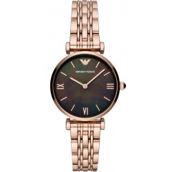 Emporio Armani Ladies Watch Gianni T-Bar AR11145 Mother of Pearl