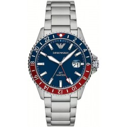 Emporio Armani Men's Steel Watch AR11590 GMT