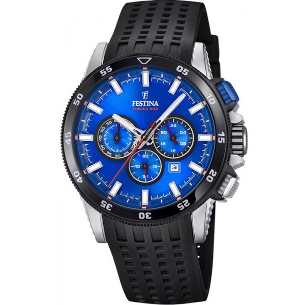 Купить Festina Мужские Часы Chrono Bike F20353/2 Кварцевый Хронограф