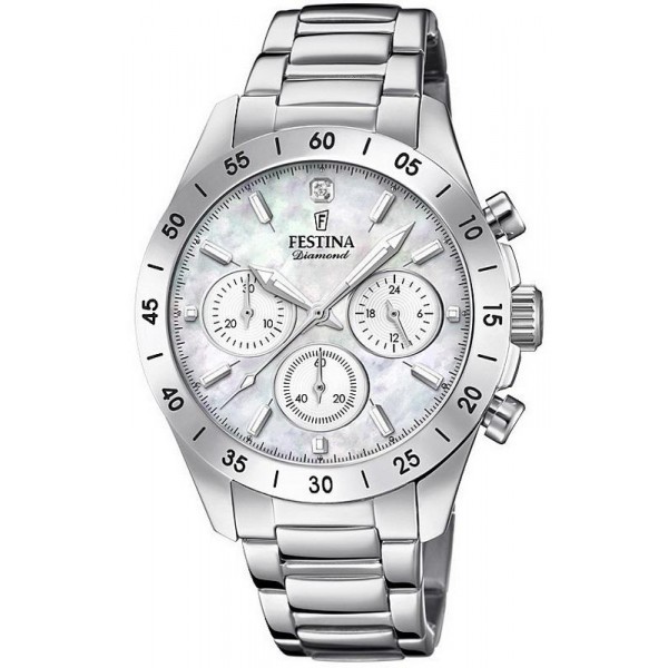 Kaufen Sie Festina Damenuhr Boyfriend F20397/1 Quarz Chronograph