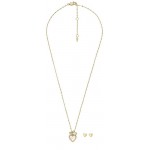 Bild der Fossil Jewelry - Damenhalskette und Ohrringe - JF04246SET - Herz