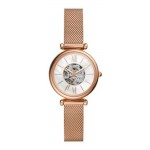 Acheter Montre Fossil Femme Carlie Mini Me Automatique ME3188 Nacre
