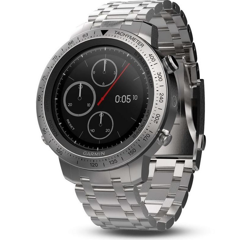 Orologio Uomo Garmin Fēnix Sapphire Chronos 010-01957-02 GPS Smartwatch  Multisport - Crivelli Shopping