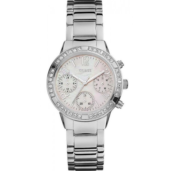 Купить Guess Женские Часы Mini Glam Hype W0546L1 Chrono Look Многофункциональный