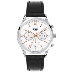 Henry London Herrenuhr Highgate HL41-CS-0011 Quarz Chronograph