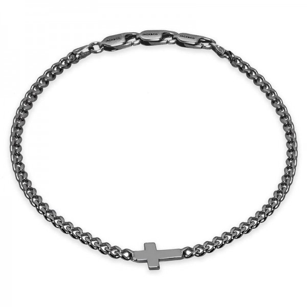 Kaufen Sie Jack & Co Herrenarmband Cross-Over JUB0016