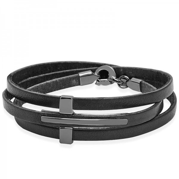 Kaufen Sie Jack & Co Herrenarmband Cross-Over JUB0036