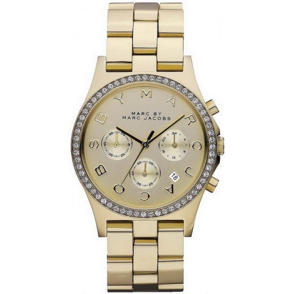 Buy Marc Jacobs Ladies Watch Henry MBM3105 Chronograph