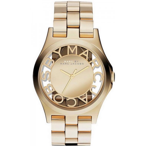 Buy Marc Jacobs Ladies Watch Henry Skeleton MBM3206