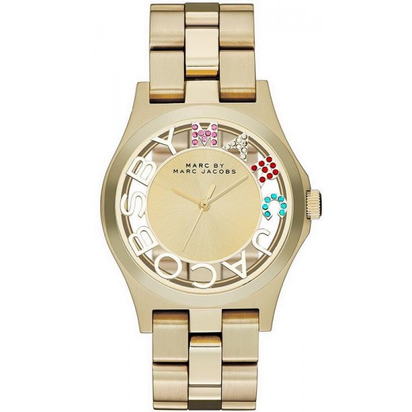 Buy Marc Jacobs Ladies Watch Henry Skeleton MBM3263