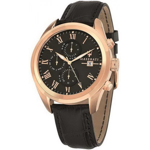 Acquistare Orologio Maserati Uomo Traguardo R8871612002 Multifunzione Quartz