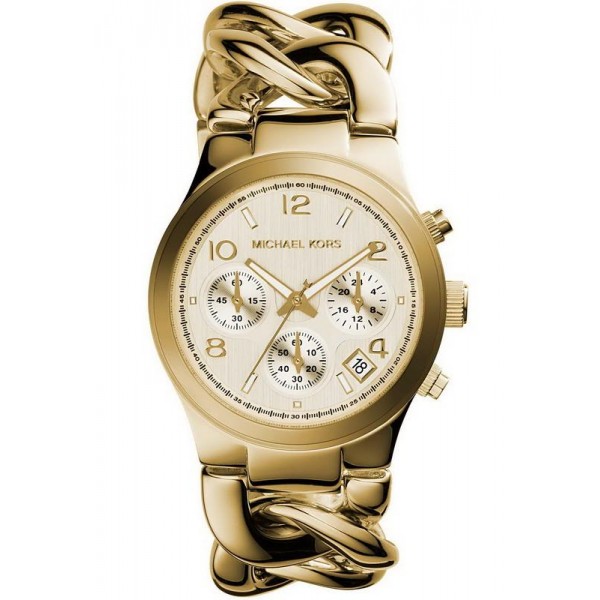 Buy Michael Kors Ladies Watch Runway MK3131 Chronograph