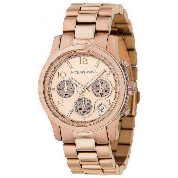 Buy Michael Kors Ladies Watch Runway MK5128 Chronograph