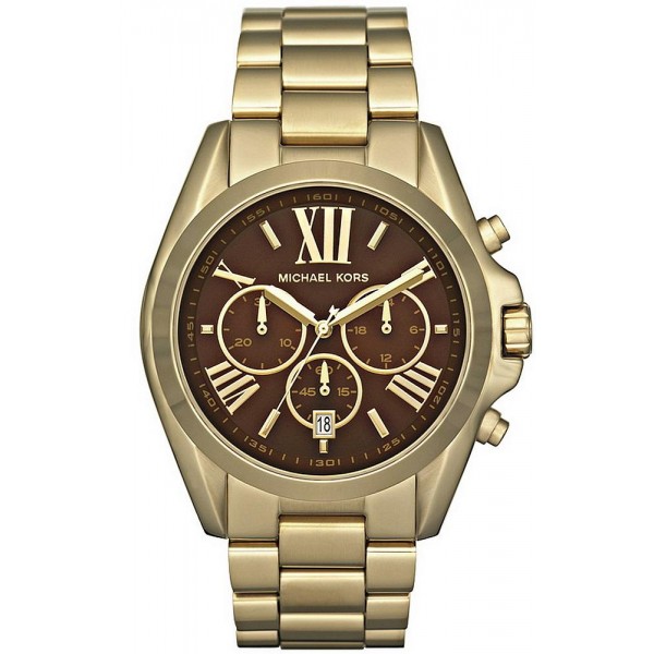 Buy Unisex Michael Kors Watch Bradshaw MK5502 Chronograph