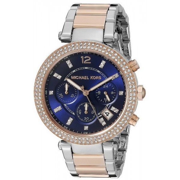 Buy Michael Kors Ladies Watch Parker MK6141 Chronograph