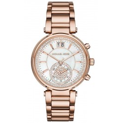 Buy Michael Kors Ladies Watch Sawyer MK6282 Chronograph