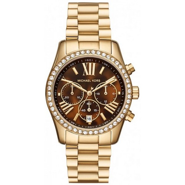 Image of the Michael Kors Lexington Ladies Chronograph Watch MK7276