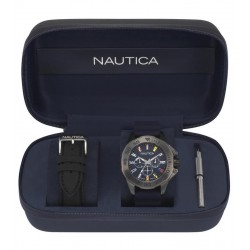 Купить Nautica Мужские Часы Miami Flags Box Set NAPMIA008 Многофункциональный