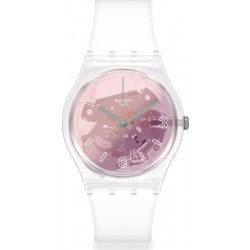 Swatch Женские Часы Gent Pink Disco Fever GE290
