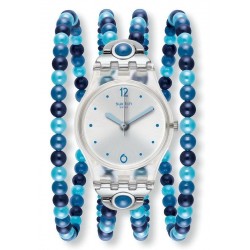 Swatch Damenuhr Lady Blues Prohibition LK353
