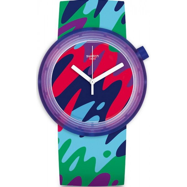 Купить Swatch Унисекс Часы POPthusiasm PNP101