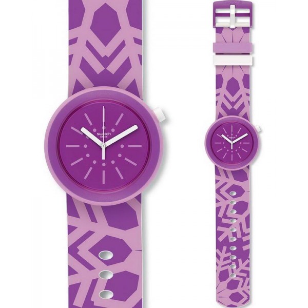 Купить Swatch Женские Часы FlocPOP PNP102