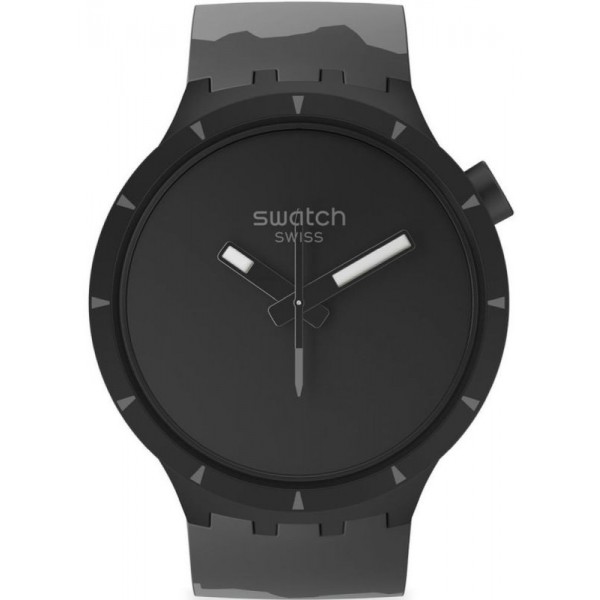 Купить Swatch Часы Big Bold Basalt SB03B110