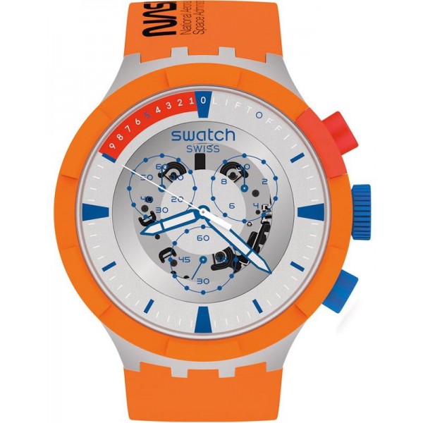 Buy Swatch Watch Big Bold Chrono Launch NASA SB04Z401