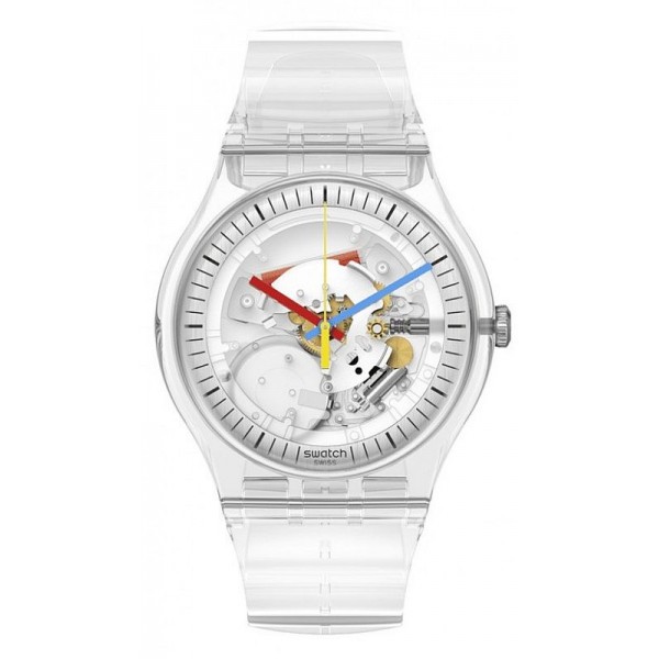 Acheter Montre Unisex Swatch Clearly New Gent SO29K100