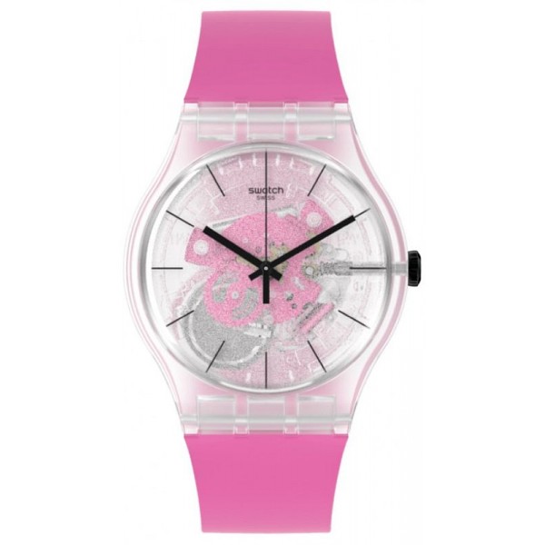 Buy Womens Swatch Watch New Gent Pink Daze SO29K107