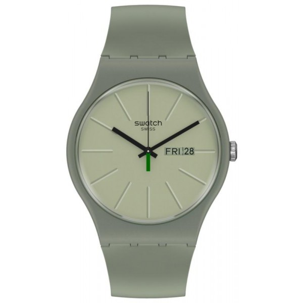 Buy Unisex Swatch Watch New Gent We In The Khaki Now SO29M700